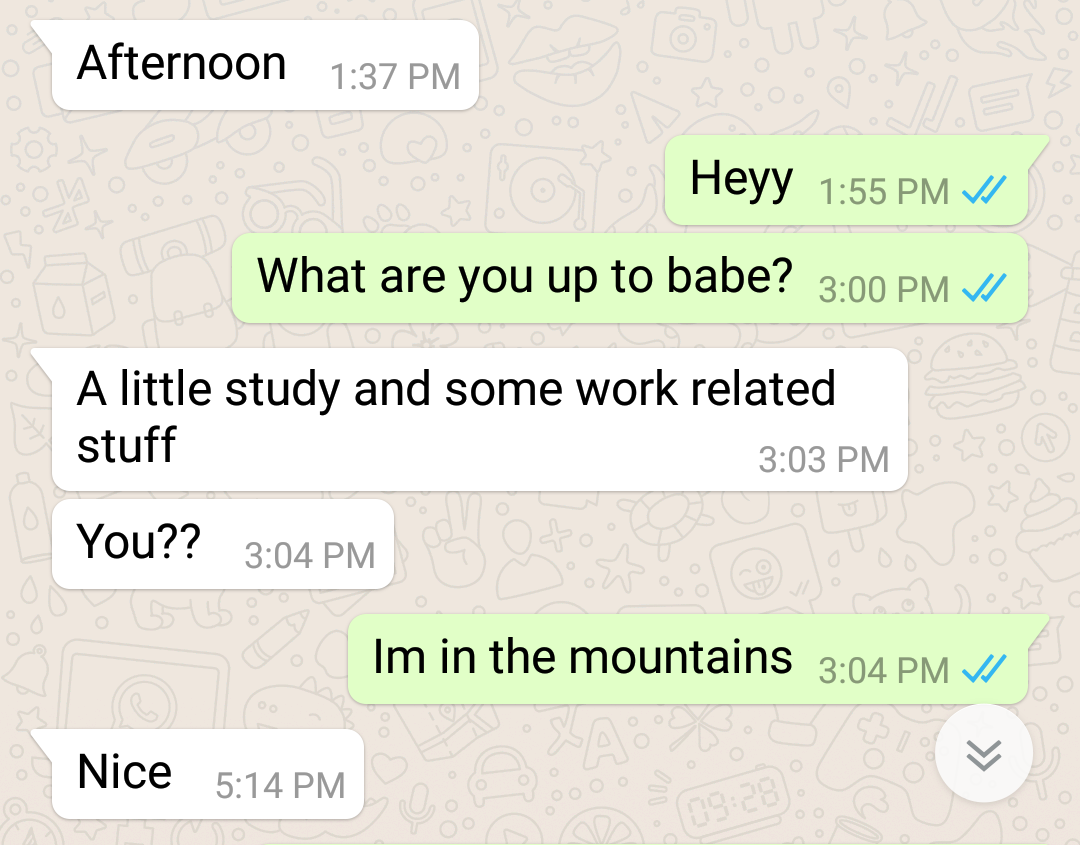 dating text response time
